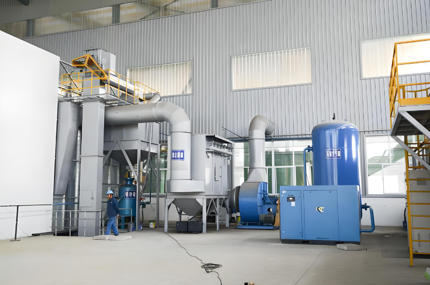 現(xiàn)代化VOCs廢氣處理系統(tǒng)控制室運(yùn)行場(chǎng)景